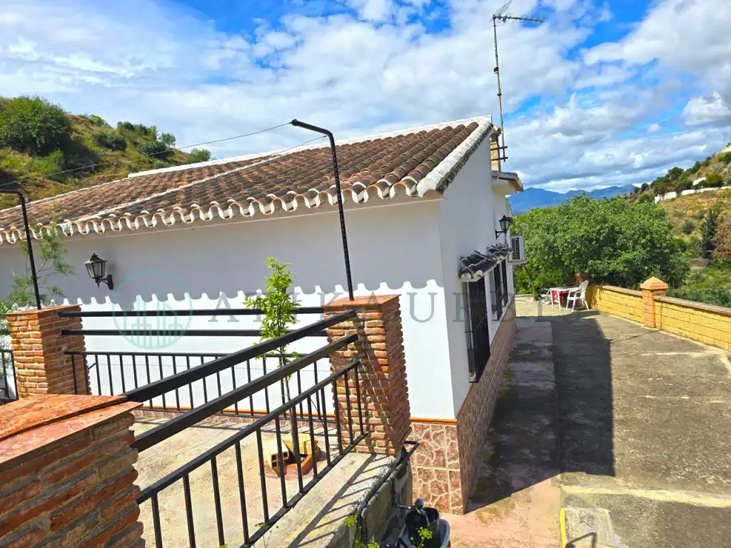 Vista exterior de Casa o chalet en venta en Álora con Jardín privado