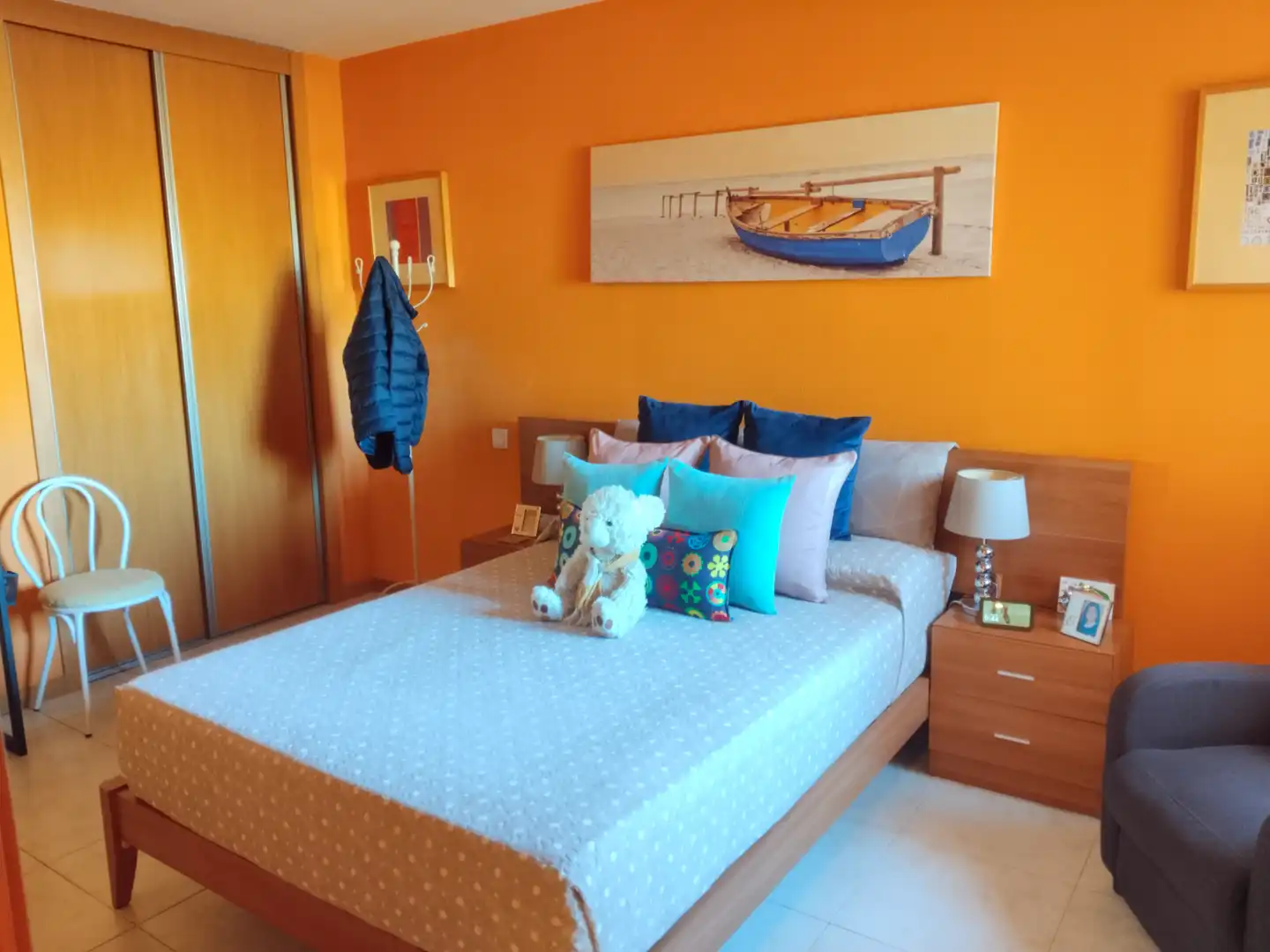 Schlafzimmer von Wohnung zum Verkauf in Ciempozuelos mit Klimaanlage, Heizung und Terrasse