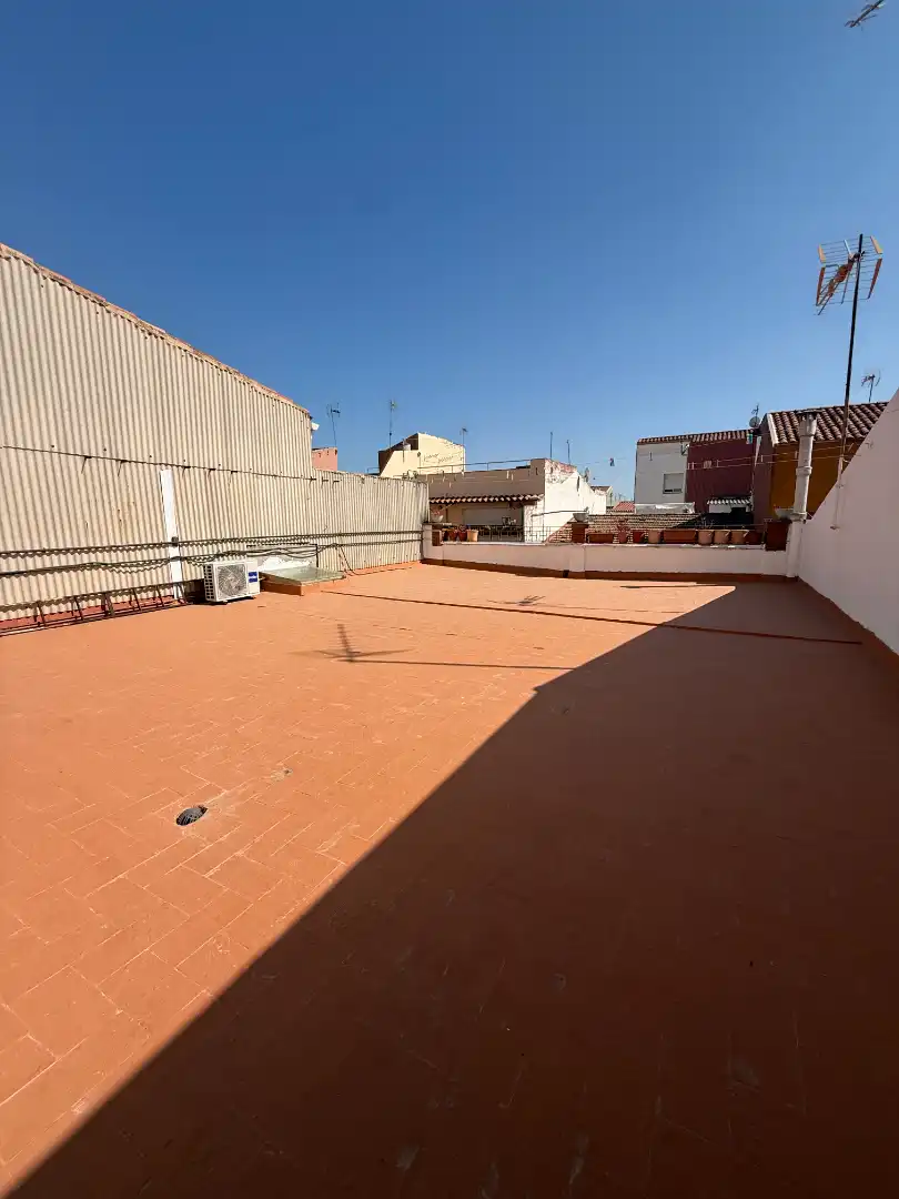 Terrasse von Wohnung zum Verkauf in Terrassa mit Klimaanlage, Heizung und Terrasse
