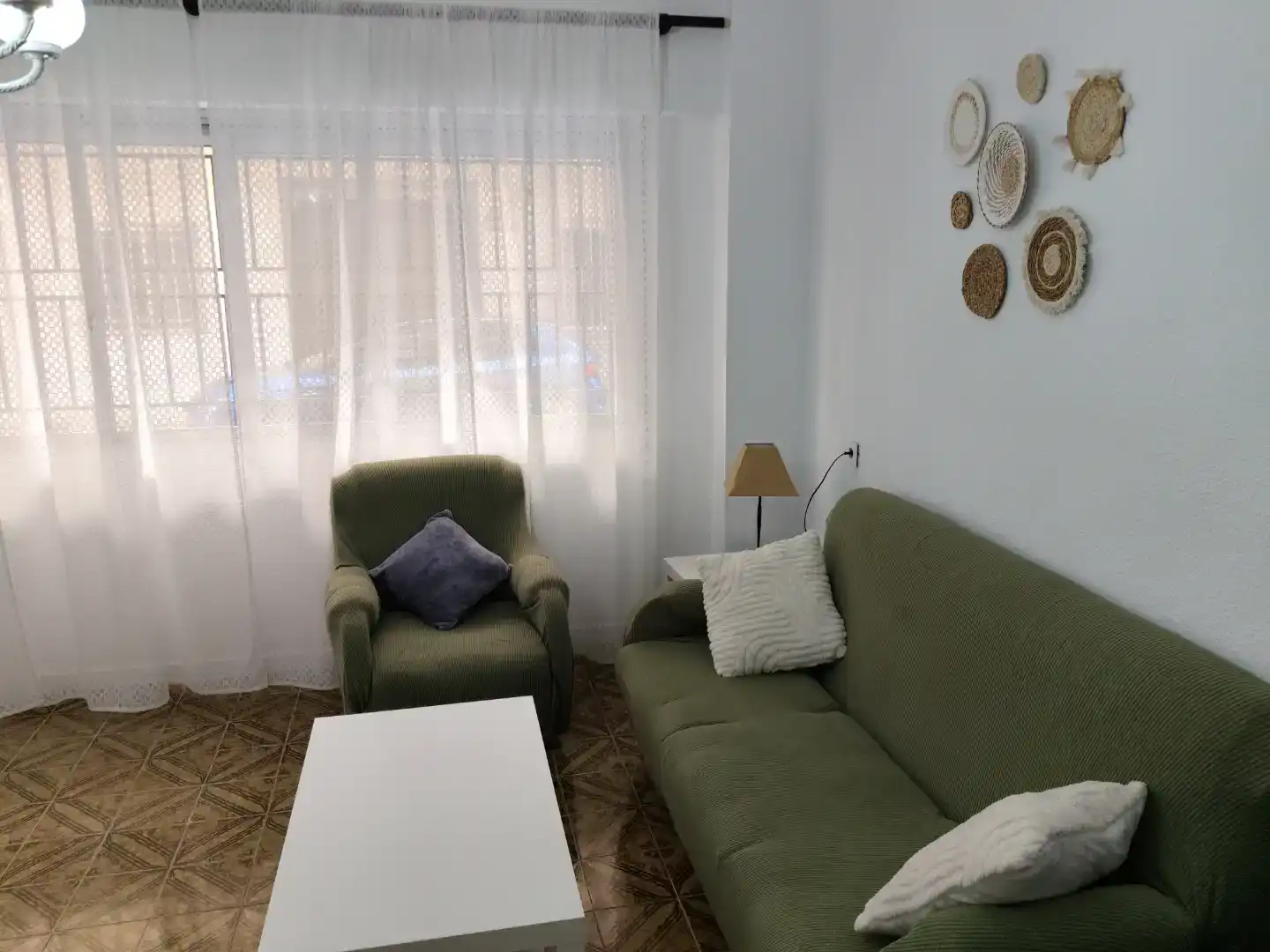 Wohnzimmer von Wohnung zur Miete in Utiel mit Möbliert, Ofen und Waschmaschine