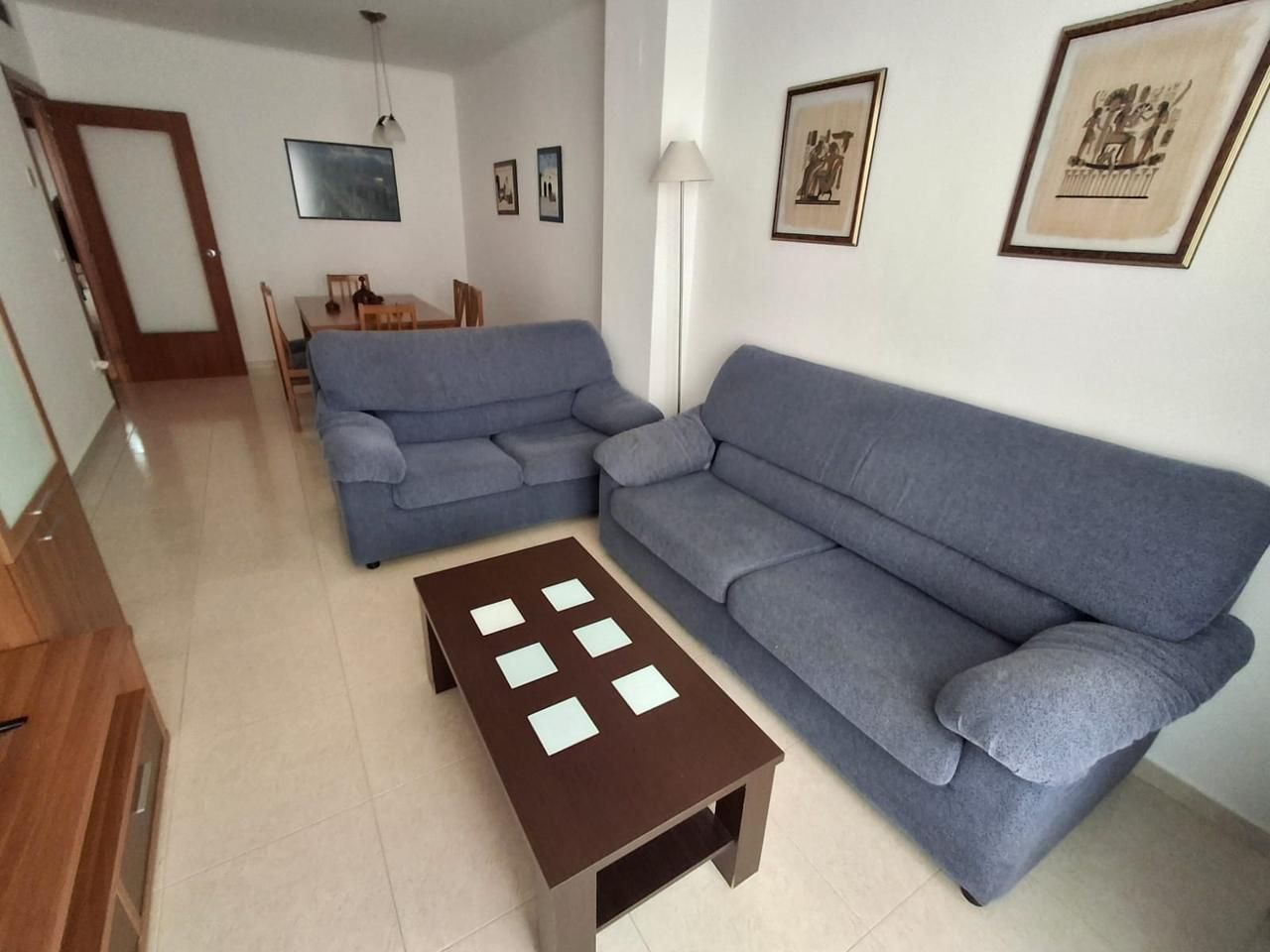 Living room of Flat for sale in Peñíscola / Peníscola  with Air Conditioner, Terrace and Storage room