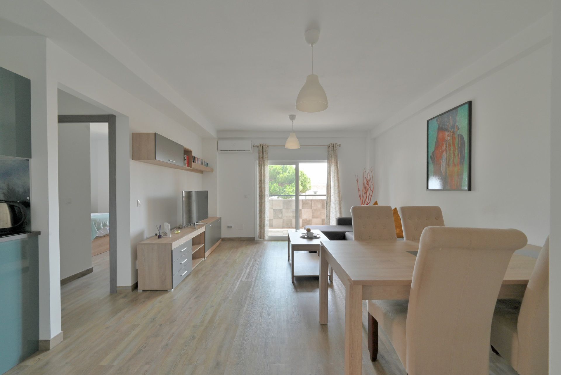 Living room of Apartment for sale in Mijas  with Air Conditioner, Terrace and Swimming Pool