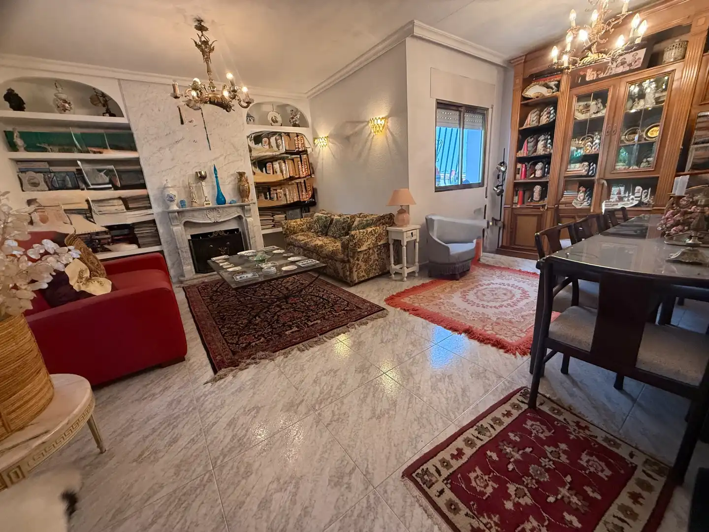 Living room of Houses for sale in Villanueva del Pardillo  with Heating, Private garden and Terrace
