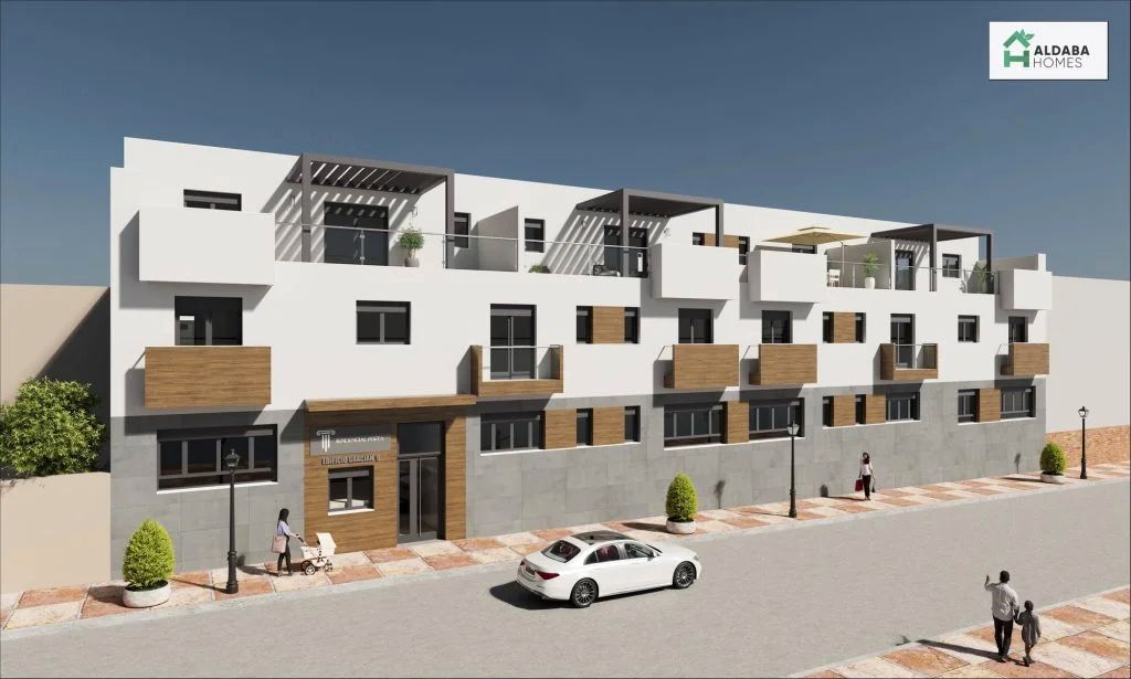 Vista exterior de Ático en venta en Armilla