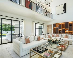 Living room of House or chalet for sale in Marbella  with Air Conditioner, Heating and Private garden