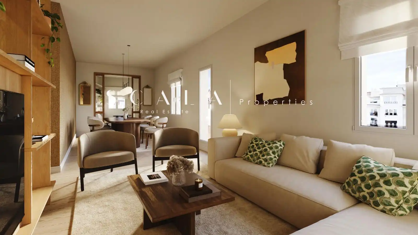 Living room of Attic for sale in Madrid  with Air Conditioner, Heating and Terrace