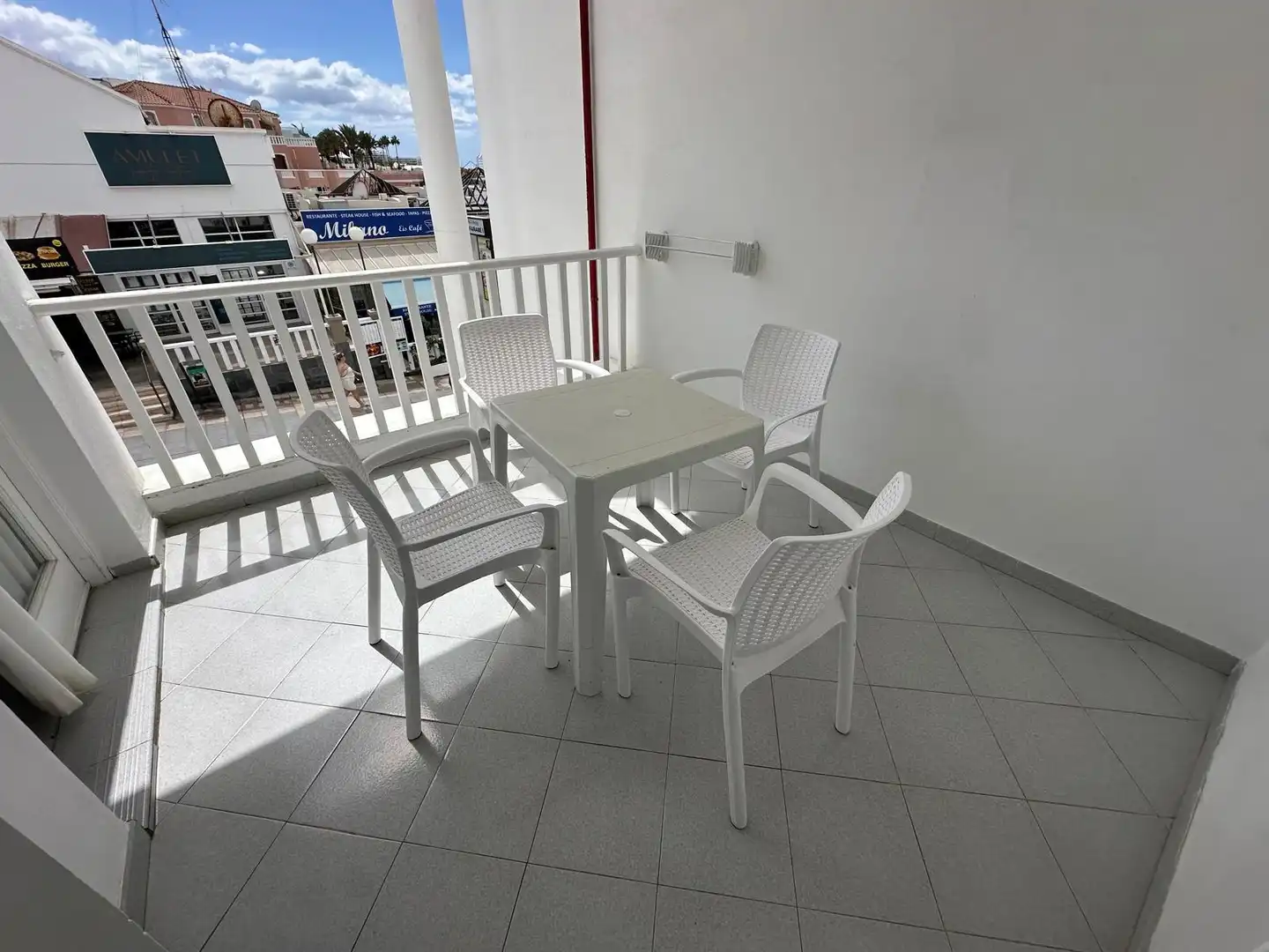 Terrasse von Wohnungen zum Verkauf in Adeje mit Privatgarten, Terrasse und Gemeinschaftspool