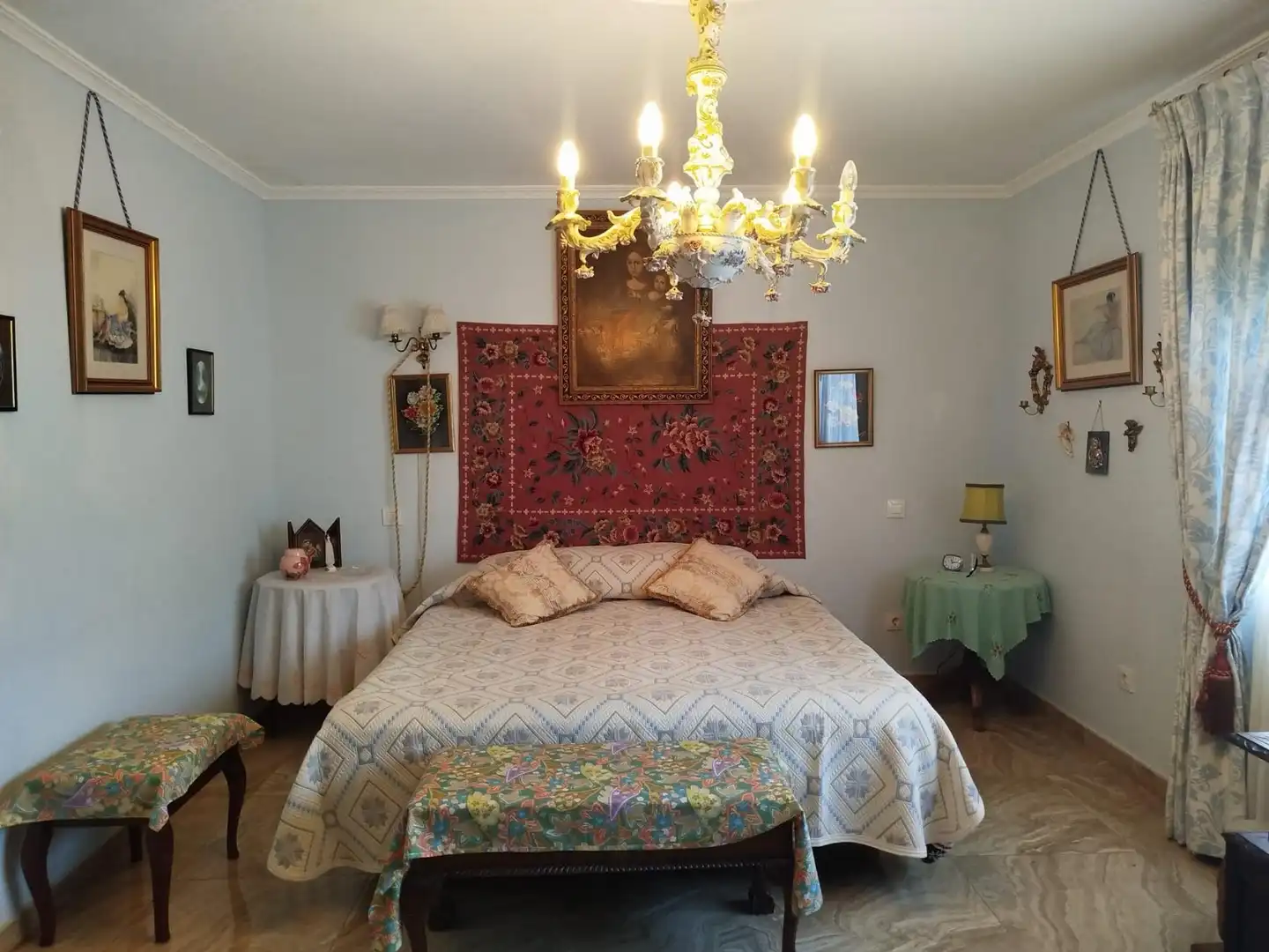Bedroom of Houses for sale in El Escorial  with Heating and Swimming Pool