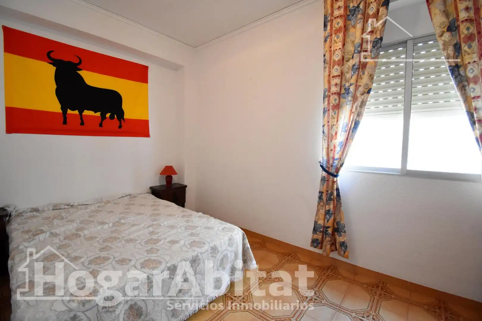 Bedroom of Flat for sale in Piles  with Air Conditioner, Heating and Storage room