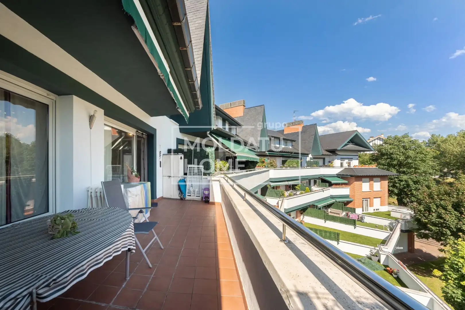 Terraza de Dúplex en venta en Abanto y Ciérvana-Abanto Zierbena con Calefacción, Terraza y Trastero