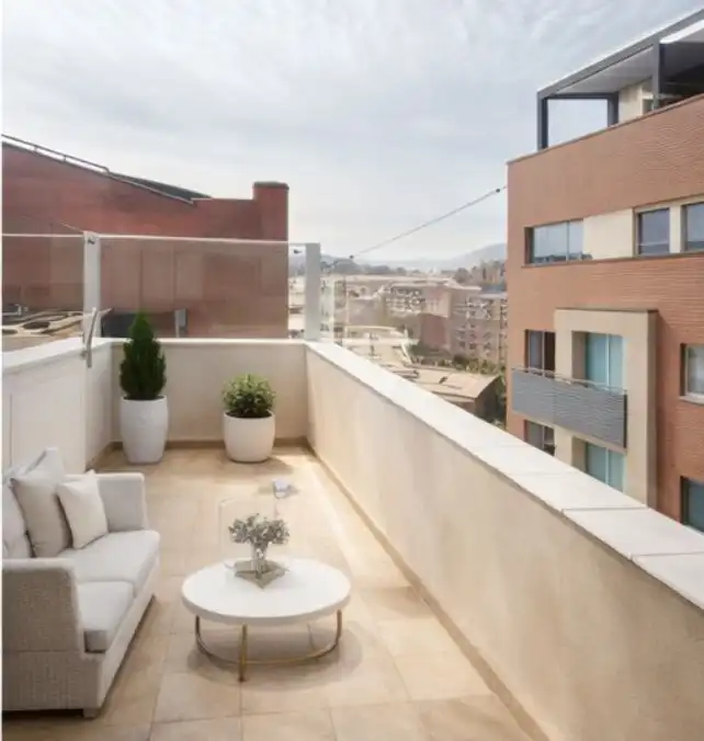 Terrace of Flat for sale in Terrassa  with Terrace, Storage room and Balcony