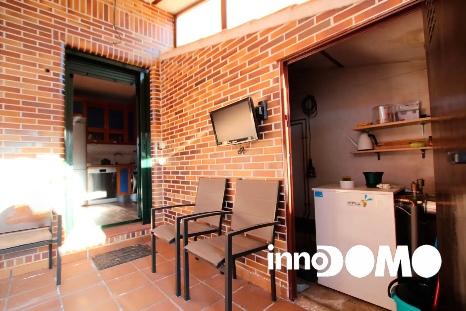 Terraza de Casa adosada en venta en Argés con Aire acondicionado, Calefacción y Jardín privado