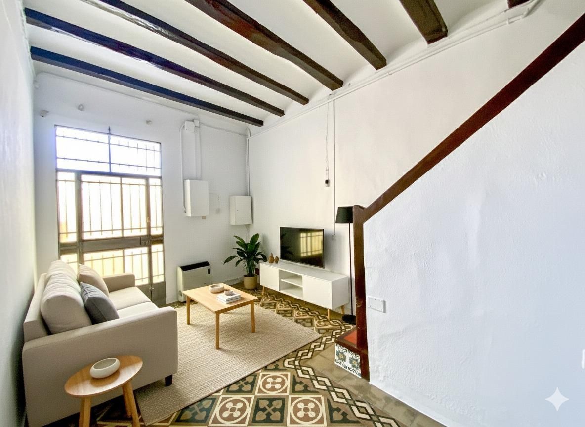 Sala d'estar de Casa o xalet en venda en El Masnou amb Calefacció i Terrassa