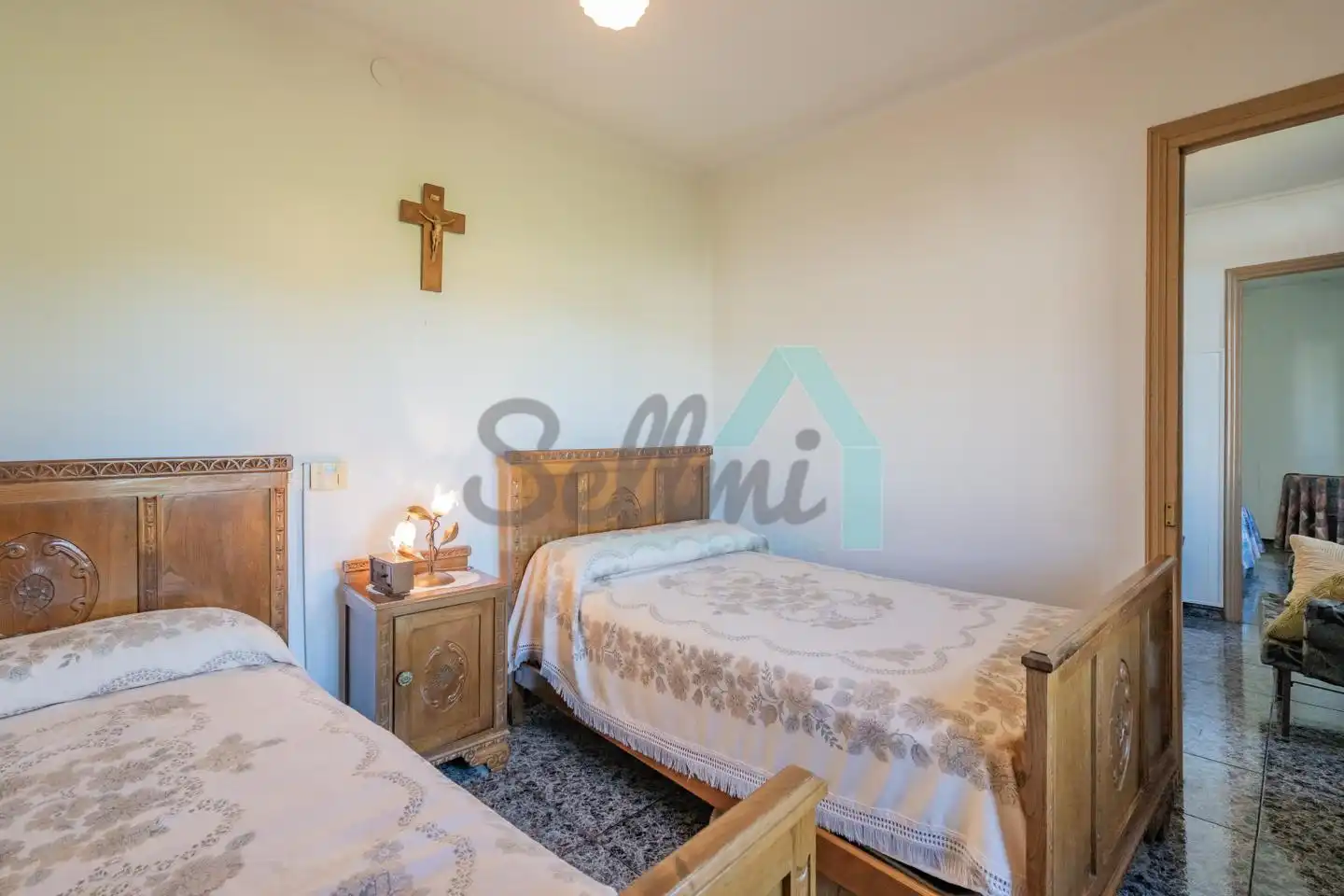 Bedroom of Detached homes for sale in Siero  with Private garden, Terrace and Storage room