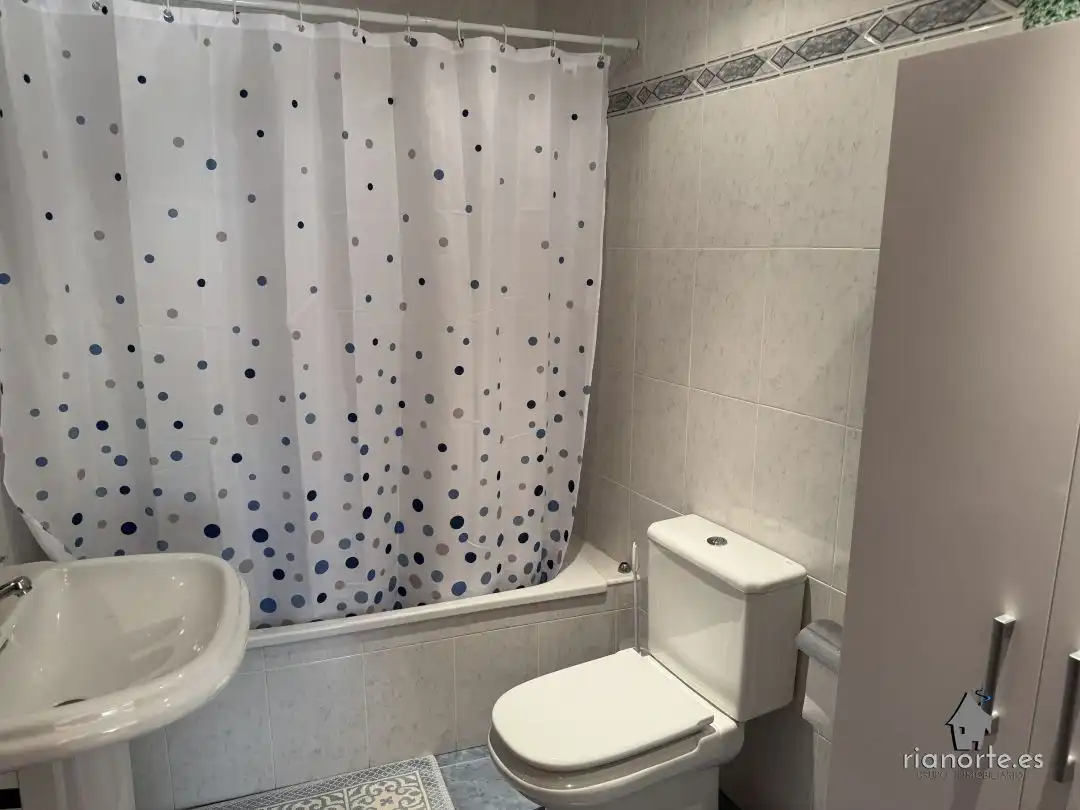Bathroom of Flat for sale in Ribadesella  with Heating, Terrace and Furnished