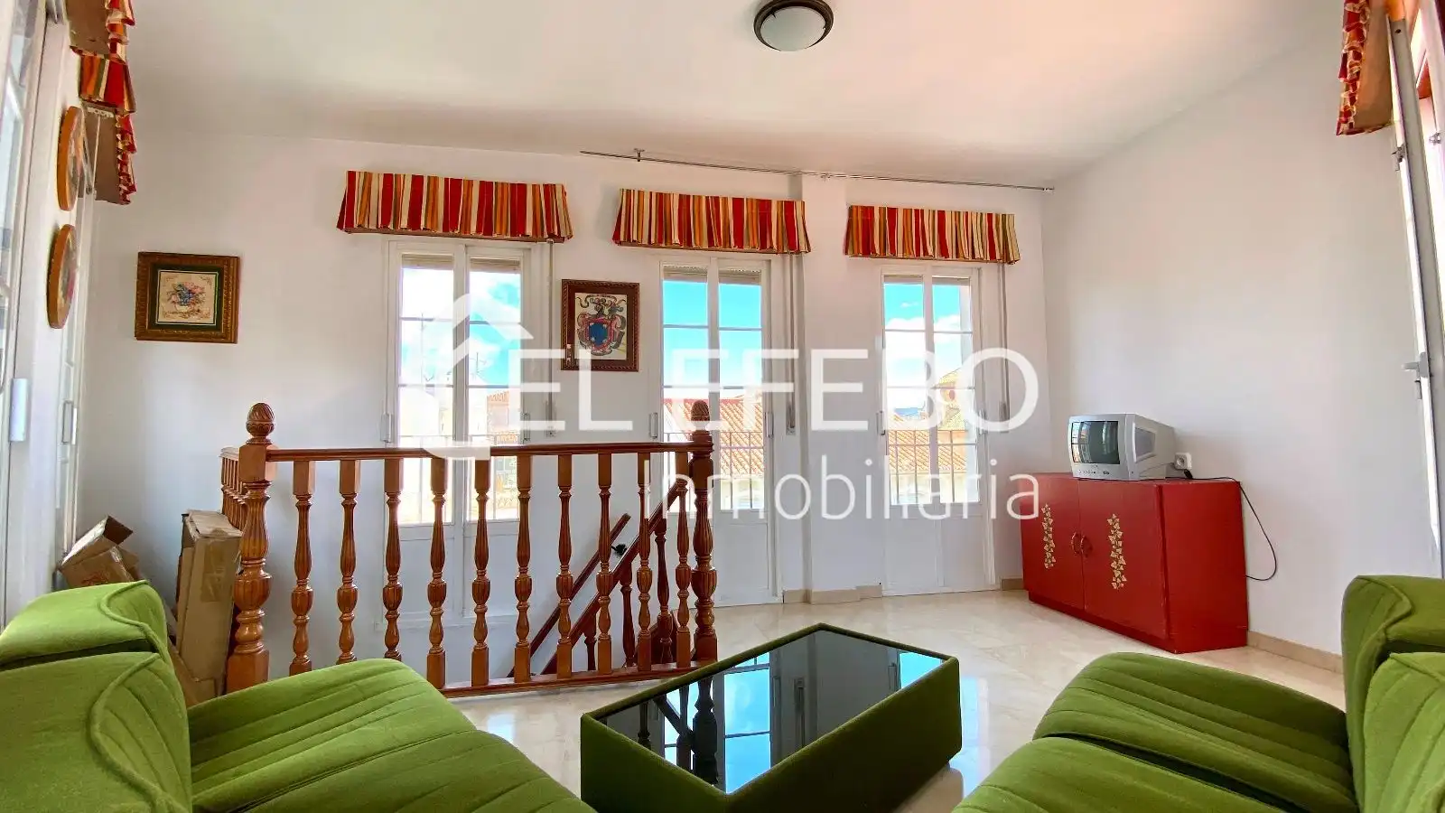 Sala d'estar de Dúplex de lloguer en Antequera amb Aire condicionat, Calefacció i Terrassa