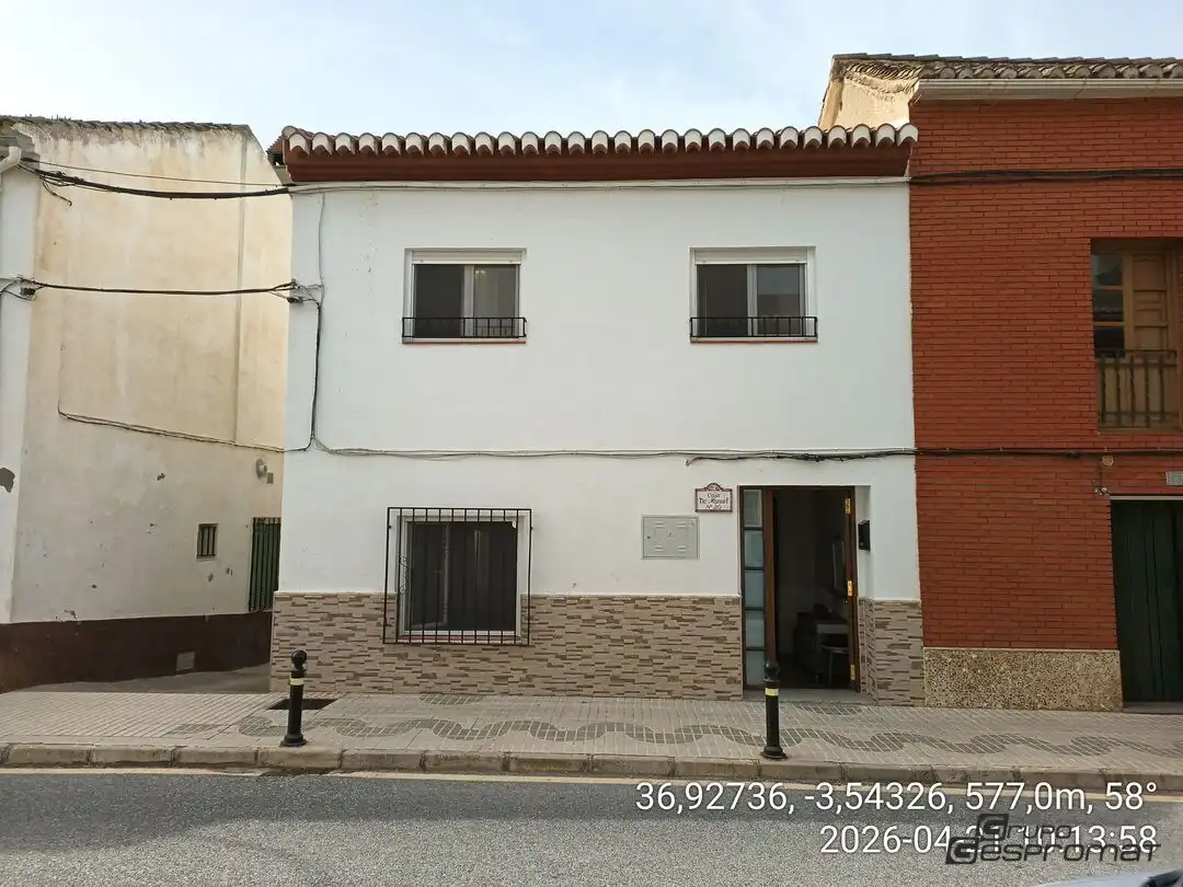 Vista exterior de Casa adosada en venta en Lecrín con Jardín privado, Terraza y Trastero