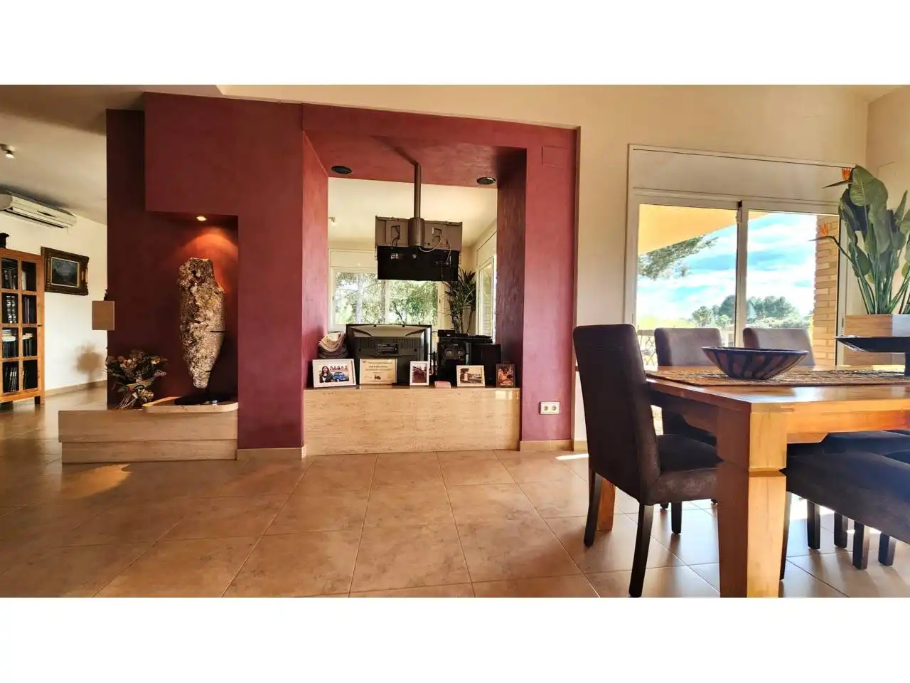 Dining room of Houses for sale in Sabadell  with Air Conditioner, Heating and Private garden