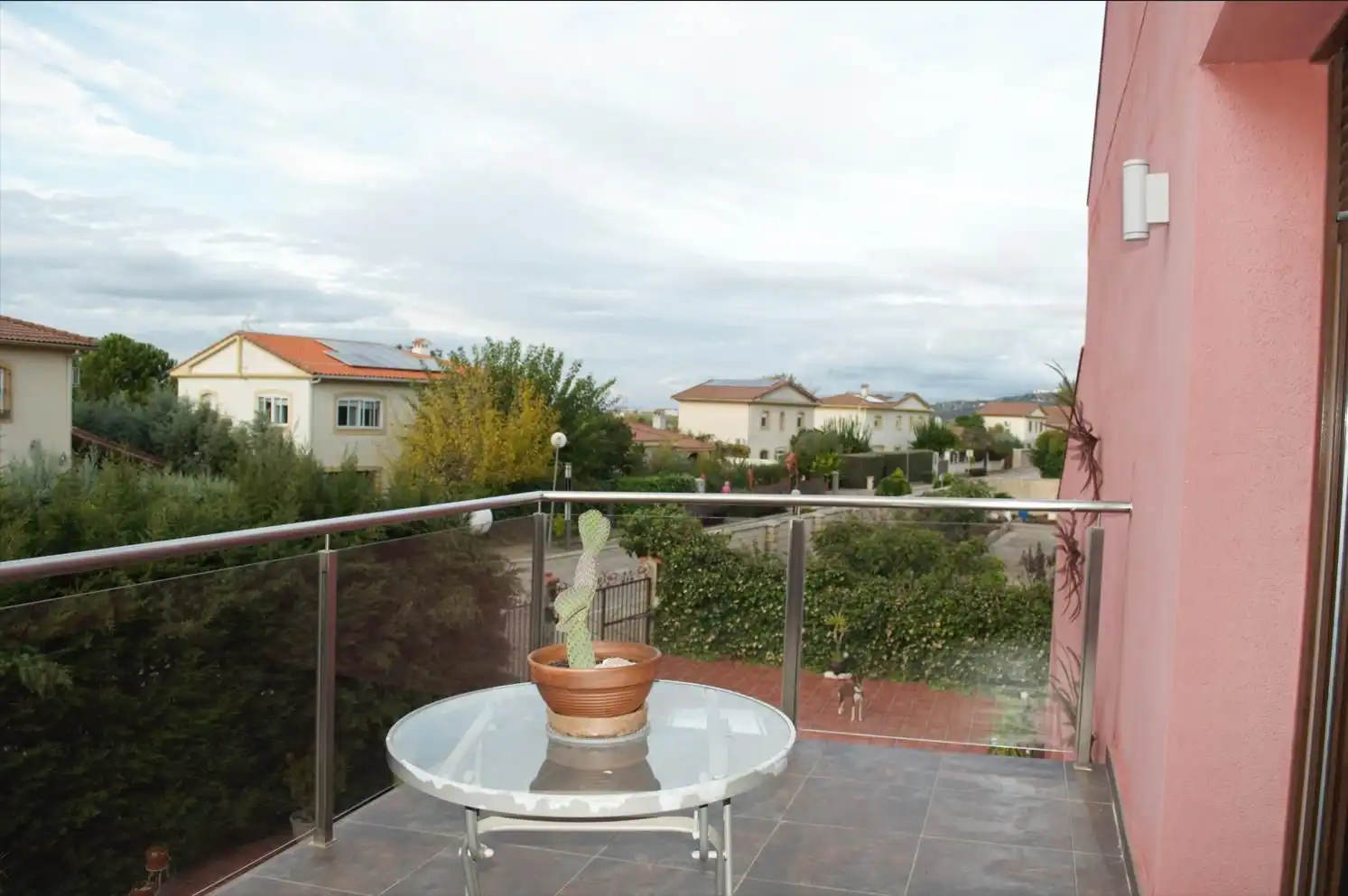 Terrassa de Casa adosada en venda en Cáceres amb Aire condicionat, Calefacció i Jardí privat