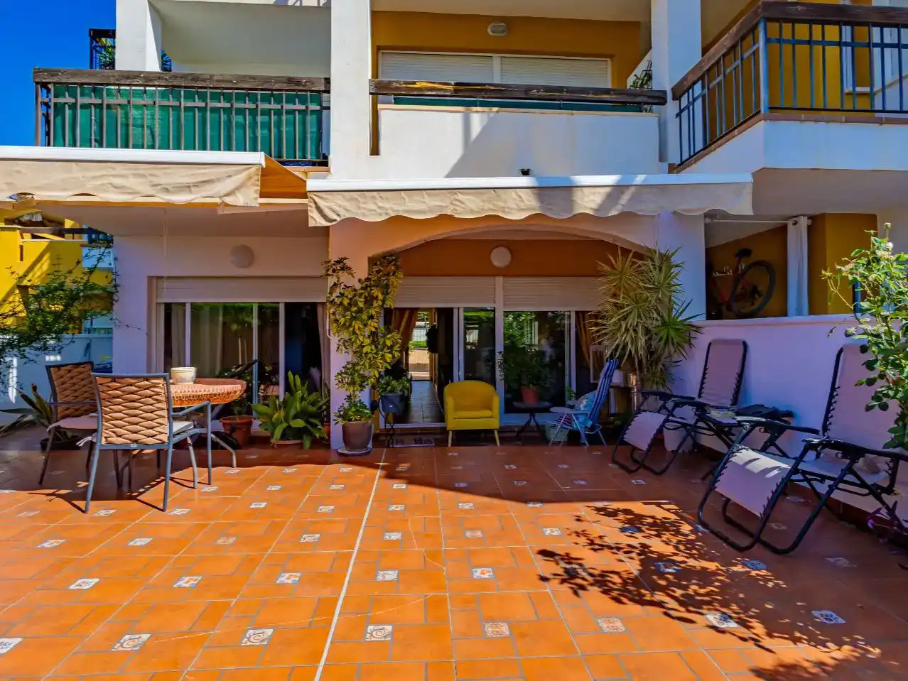 Terrace of Flat for sale in Vera  with Air Conditioner, Private garden and Parquet flooring