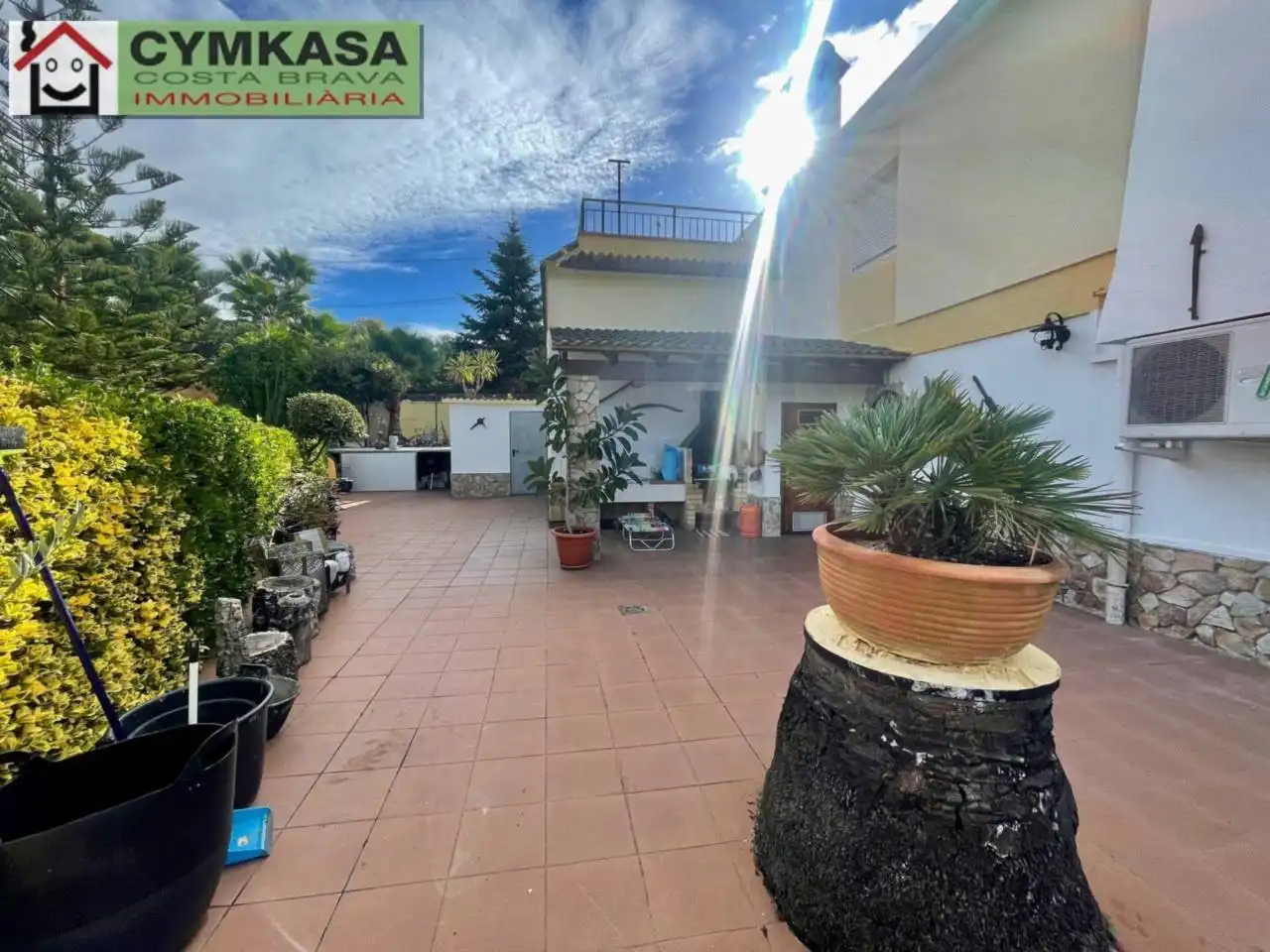 Vista exterior de Casa o xalet en venda en Lloret de Mar amb Aire condicionat, Calefacció i Jardí privat