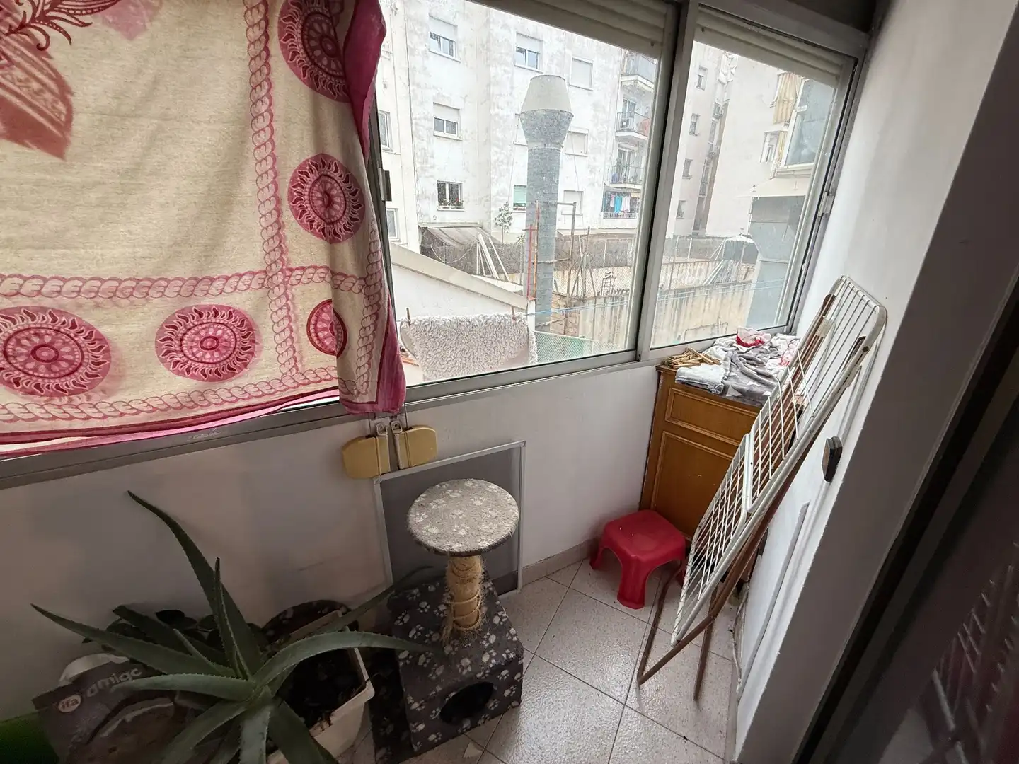 Terrasse von Wohnung zum Verkauf in Santa Coloma de Gramenet mit Klimaanlage, Heizung und Terrasse