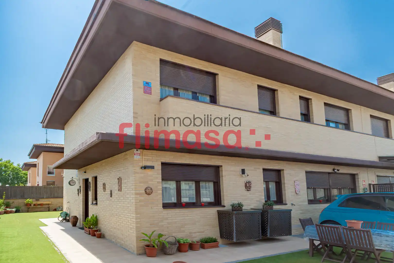 Exterior view of Detached homes for sale in Villaviciosa de Odón  with Air Conditioner, Heating and Private garden