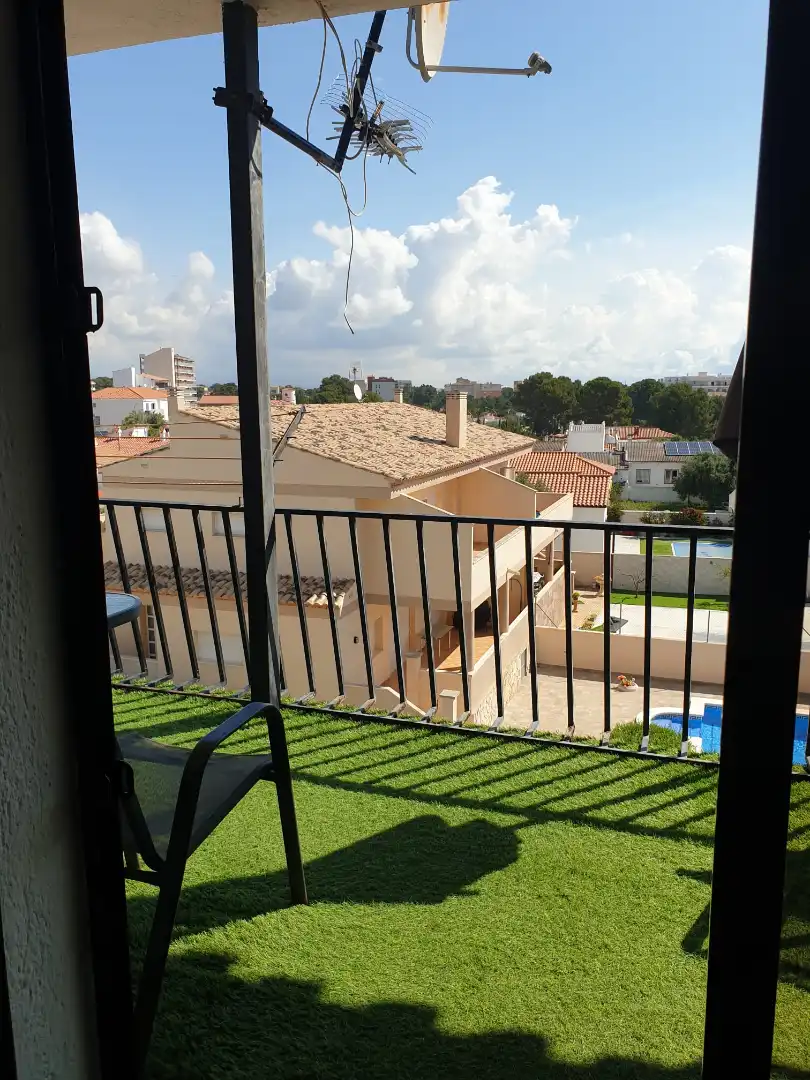 Terrasse von Wohnungen zum Verkauf in Mont-roig del Camp mit Terrasse, Möbliert und Ofen