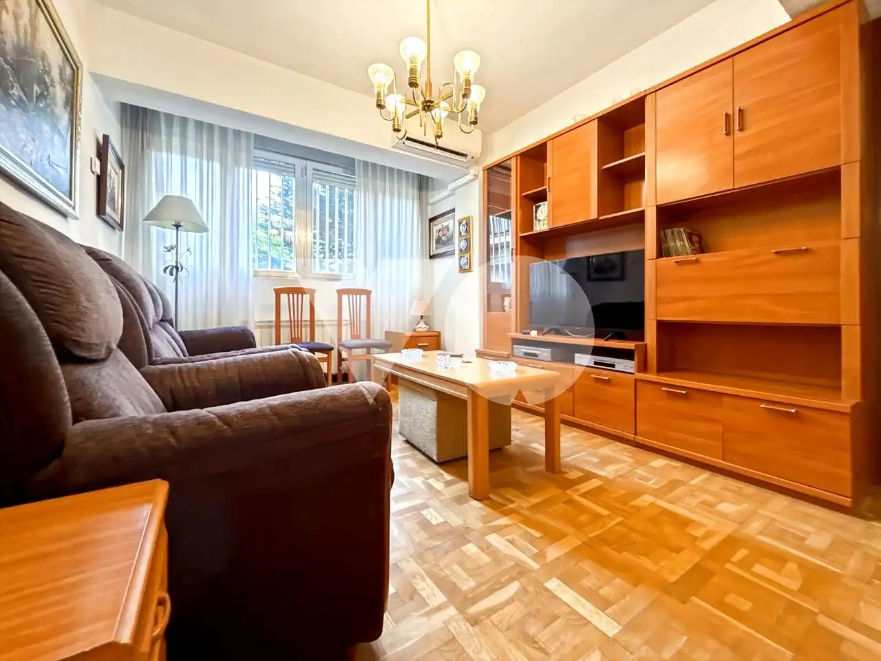 Sala de estar de Piso en venta en Madrid con Aire acondicionado, Calefacción y Parquet