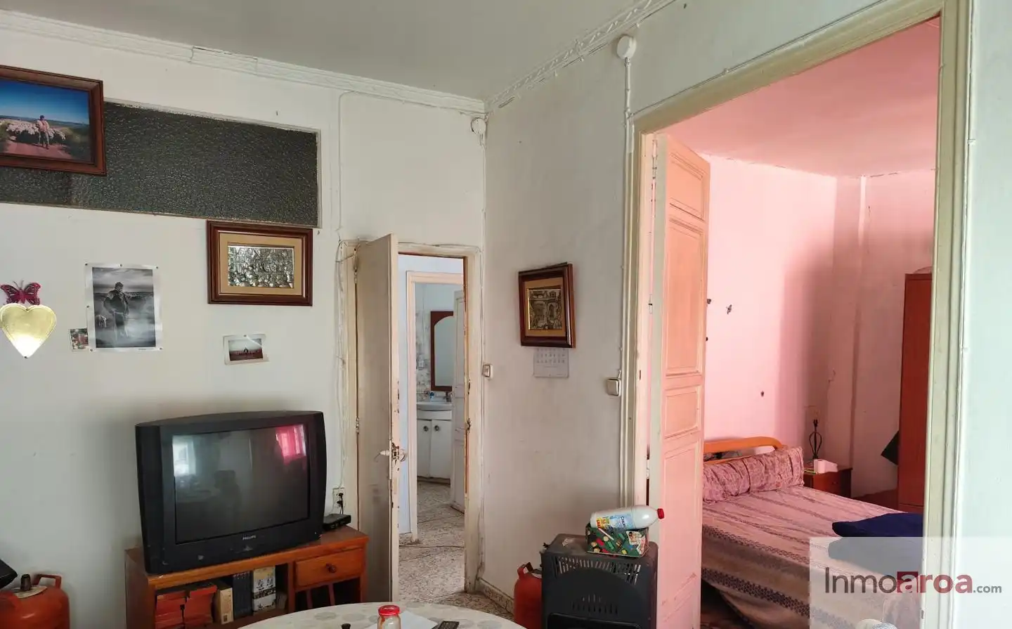 Sala de estar de Casa o chalet en venta en Casas-Ibáñez con Terraza