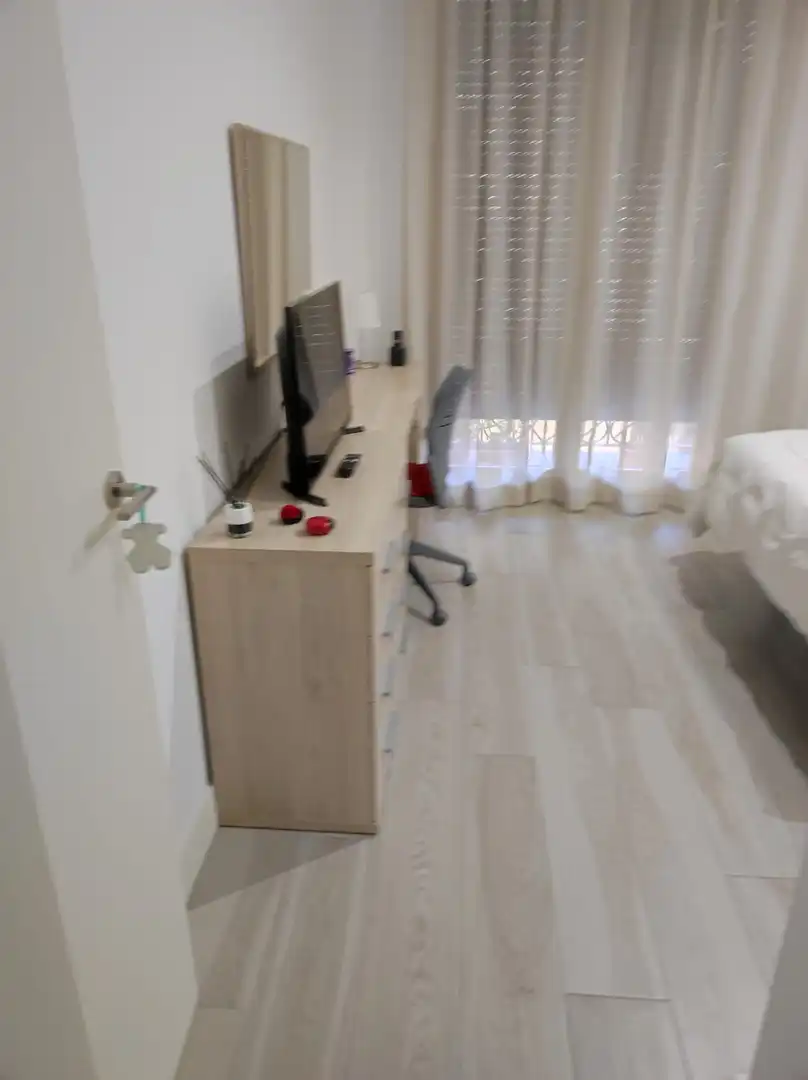 Schlafzimmer von Wohnung zum Verkauf in Monzón mit Klimaanlage, Heizung und Möbliert