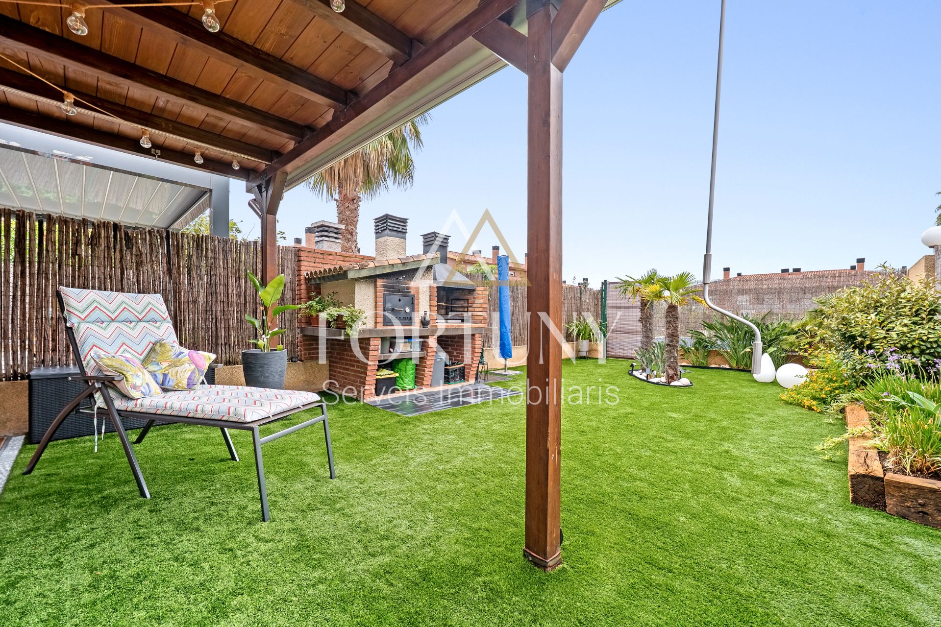 Terrassa de Casa adosada en venda en Cambrils amb Aire condicionat, Calefacció i Jardí privat