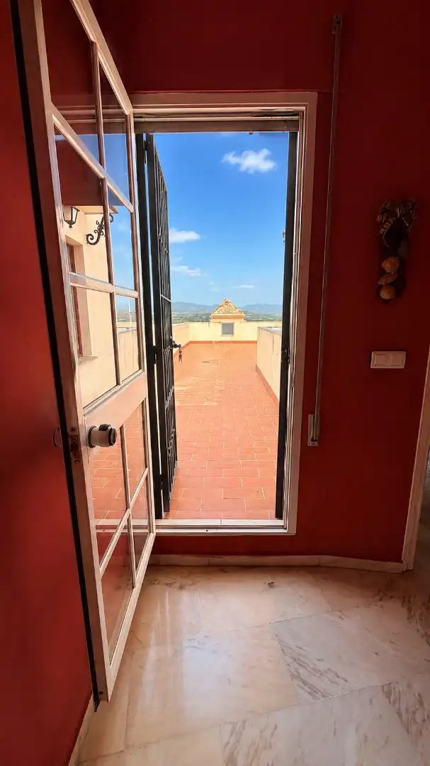Terrasse von Dachboden zum Verkauf in Vélez-Málaga mit Terrasse, Möbliert und Ofen