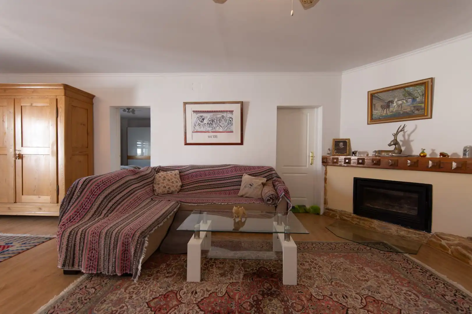 Sala d'estar de Casa o xalet en venda en Mutxamel amb Aire condicionat, Calefacció i Jardí privat
