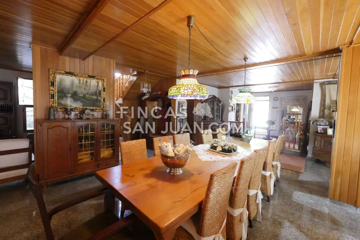 Dining room of Houses for sale in El Campello  with Air Conditioner, Heating and Private garden