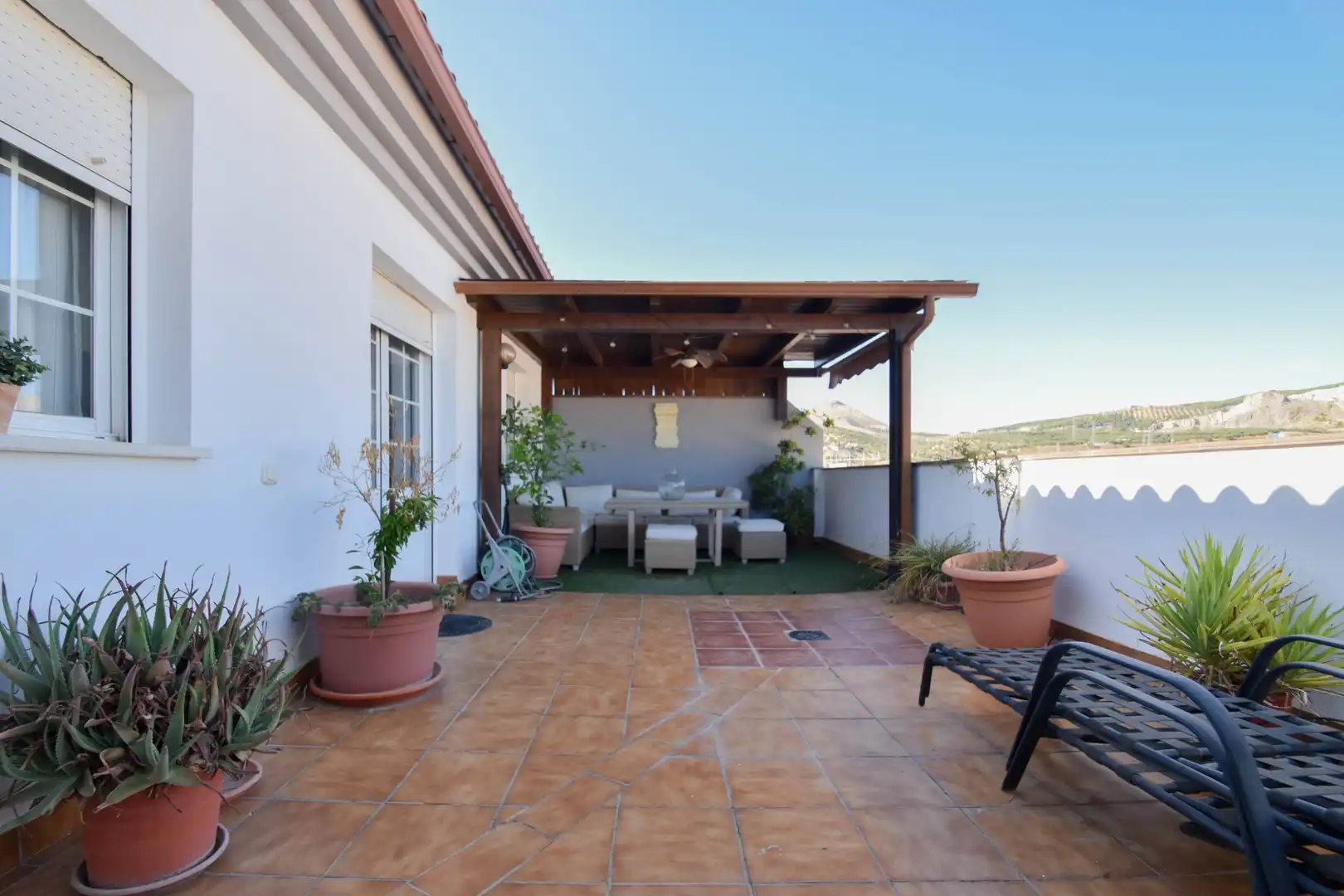 Terraza de Ático en venta en Cármenes - Ríos