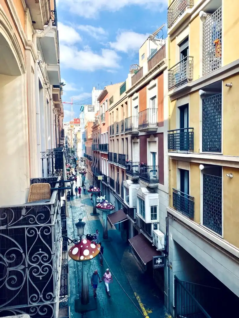 Exterior view of Apartments for rent in Alicante / Alacant  with Air Conditioner, Heating and Terrace