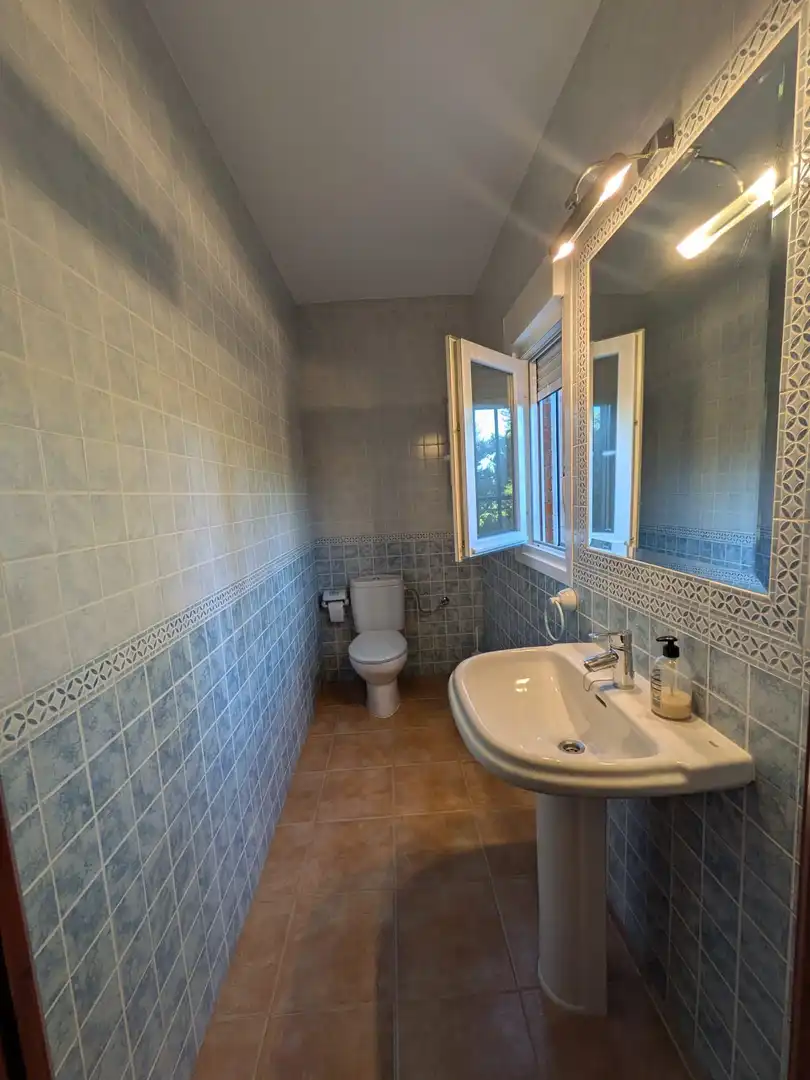 Baño de Finca rústica en venta en Miguelturra con Aire acondicionado, Calefacción y Jardín privado
