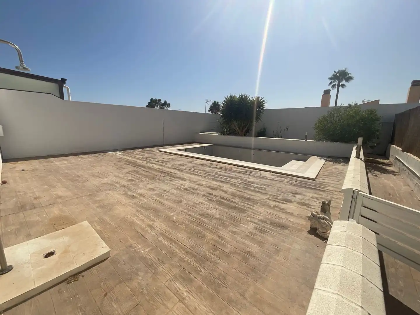 Piscina de Casa o chalet en venta en Almería con Jardín privado, Terraza y Trastero