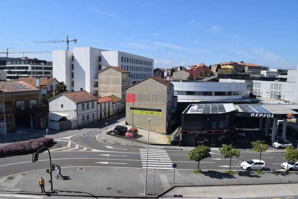 Exterior view of Flat for sale in Santiago de Compostela   with Heating and Terrace