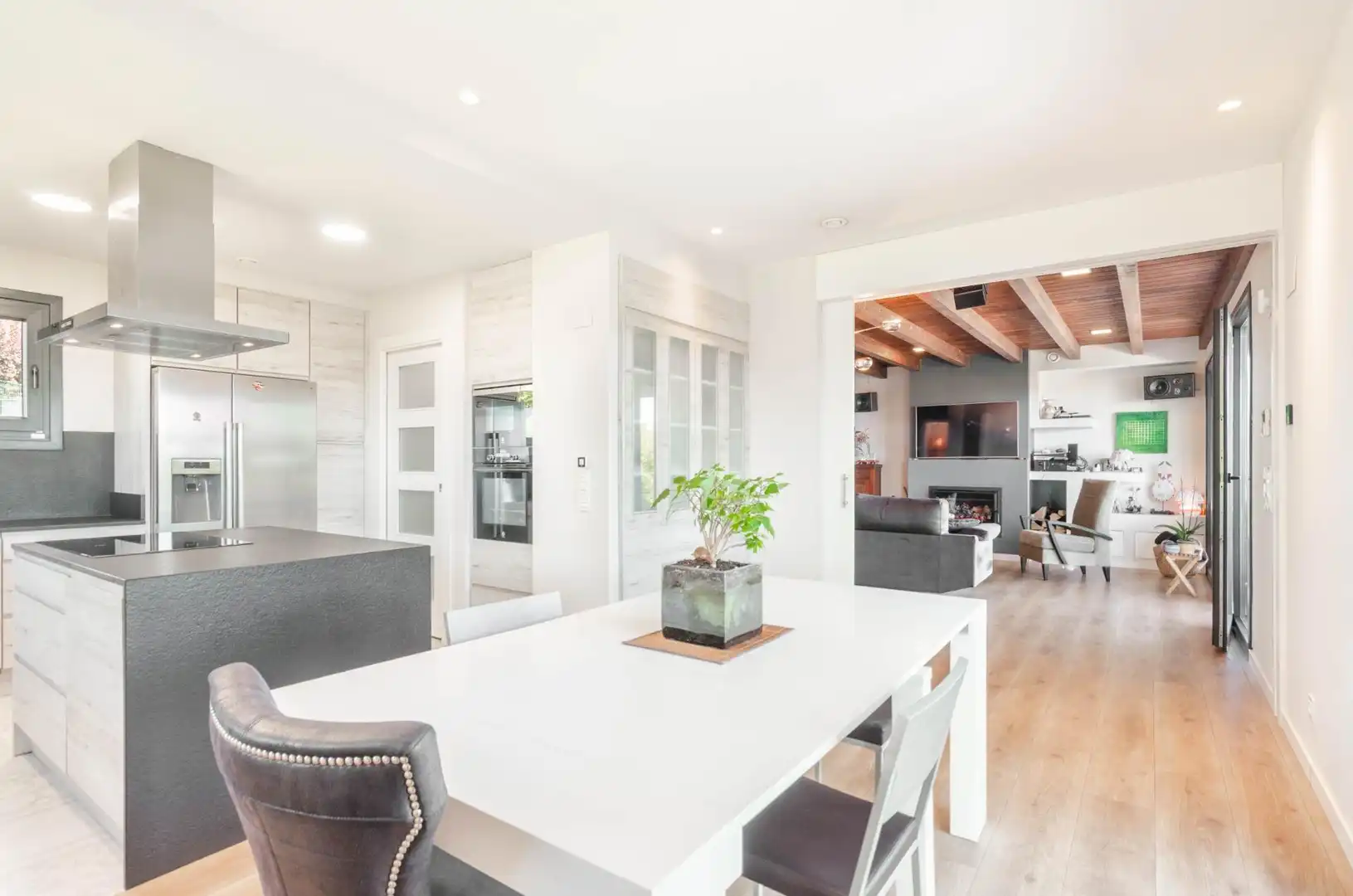 Comedor de Casa o chalet en venta en Siero con Aire acondicionado, Calefacción y Jardín privado