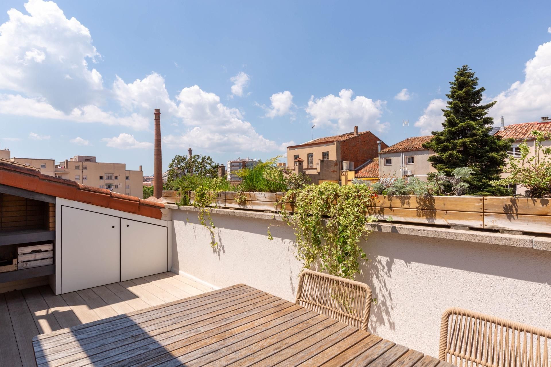 Terrace of Duplex for sale in Terrassa  with Air Conditioner, Heating and Terrace