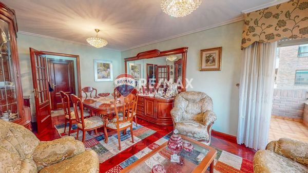Dining room of Flat for sale in Vigo   with Heating, Parquet flooring and Terrace