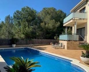 Swimming pool of House or chalet for sale in Calafell  with Air Conditioner, Terrace and Swimming Pool