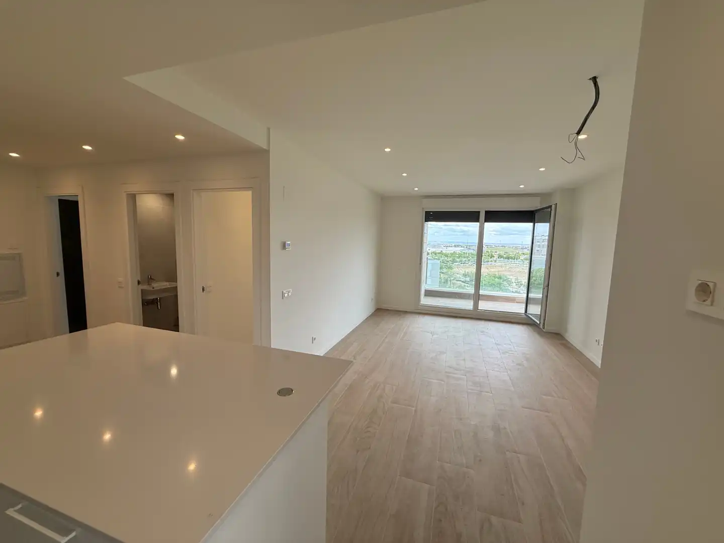 Living room of Flat for rent in Madrid  with Heating, Terrace and Storage room