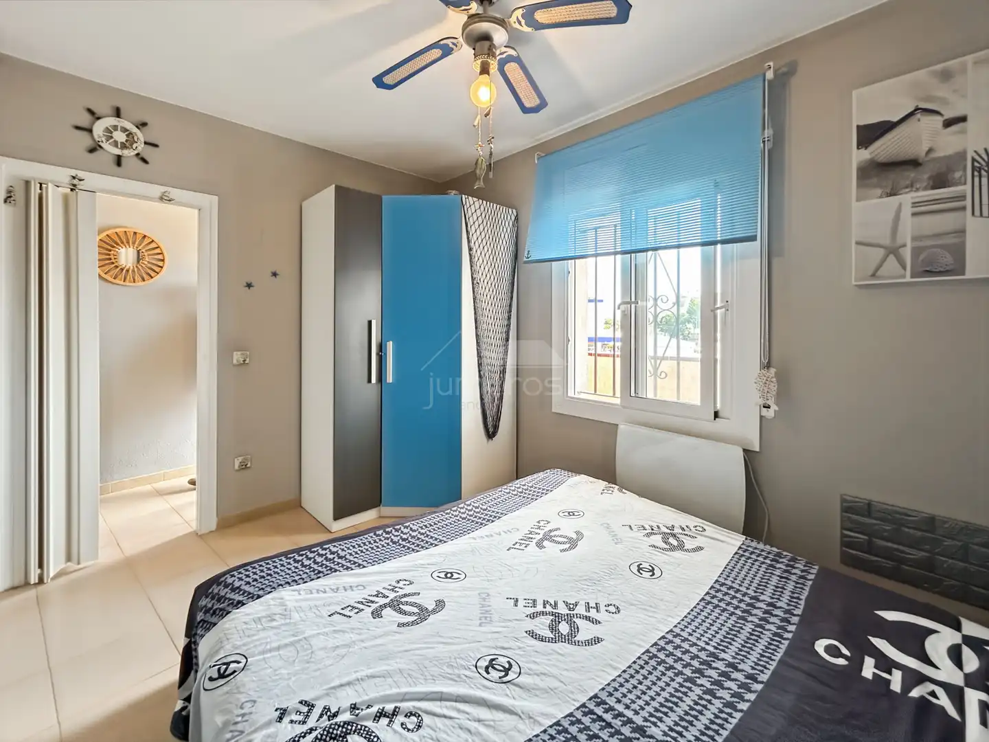 Bedroom of Flat for sale in Empuriabrava  with Air Conditioner, Heating and Terrace