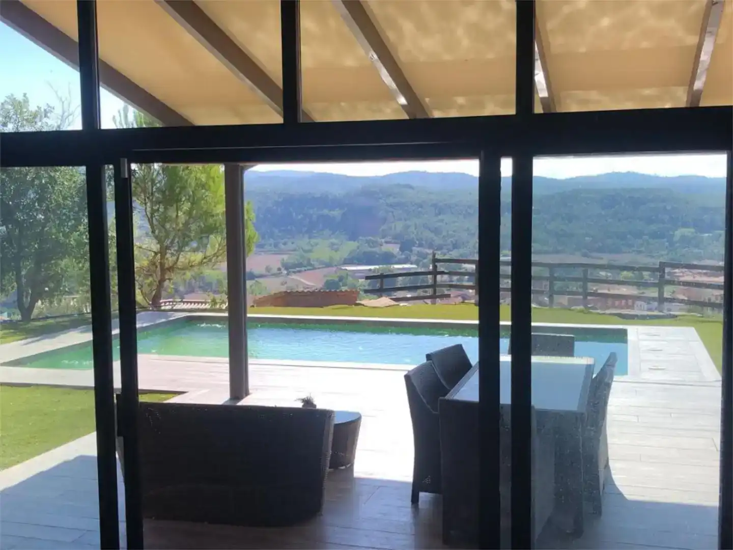 Terraza de Casa o chalet de alquiler en Avinyó con Aire acondicionado, Jardín privado y Trastero