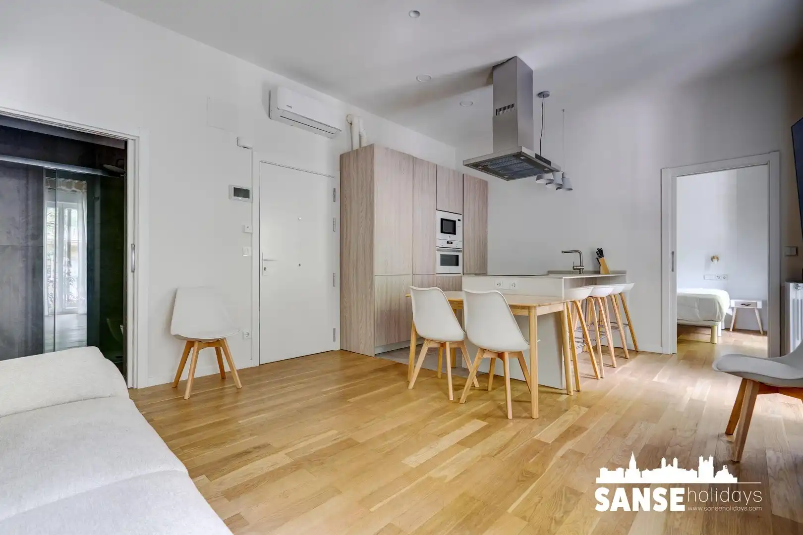 Sala de estar de Piso de alquiler en Donostia - San Sebastián 