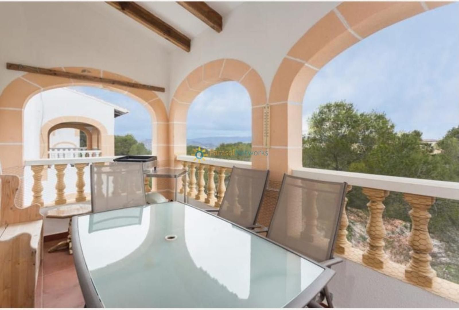 Terrace of House or chalet for sale in La Font d'en Carròs  with Air Conditioner, Heating and Private garden