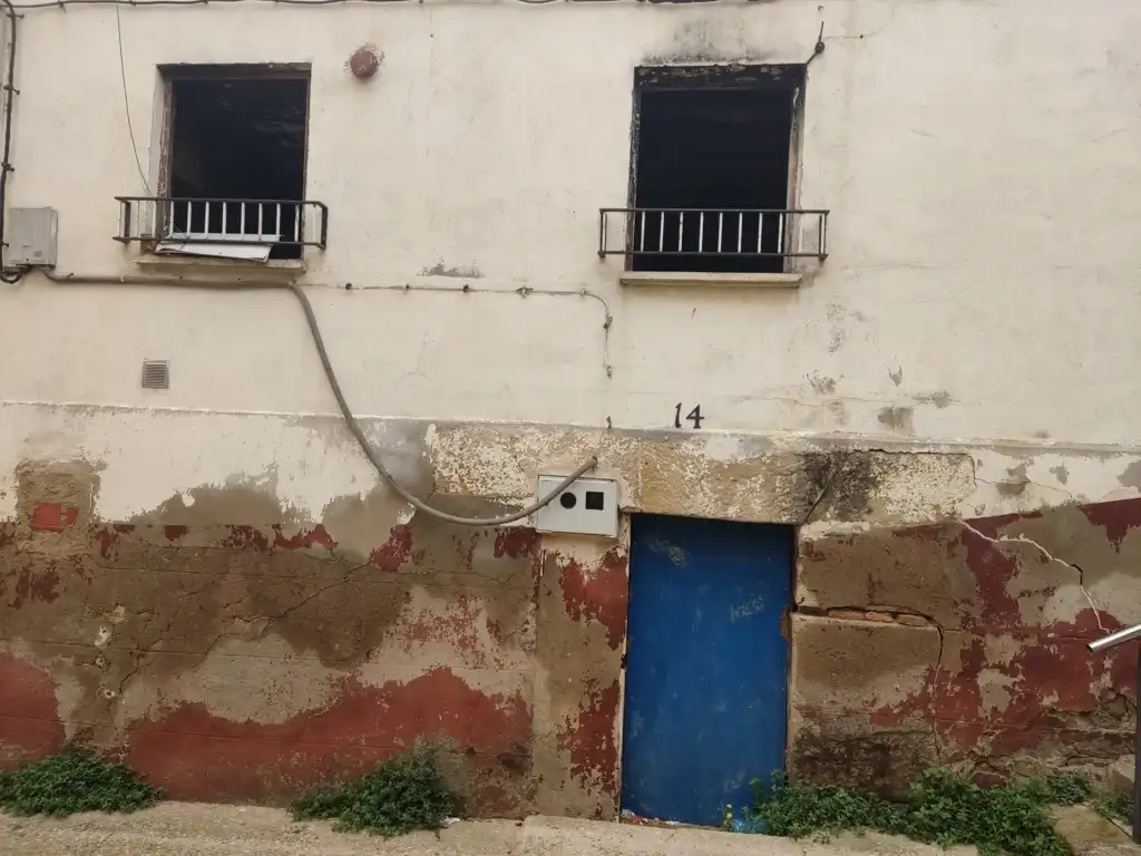 Vista exterior de Casa o xalet en venda en Alcañiz